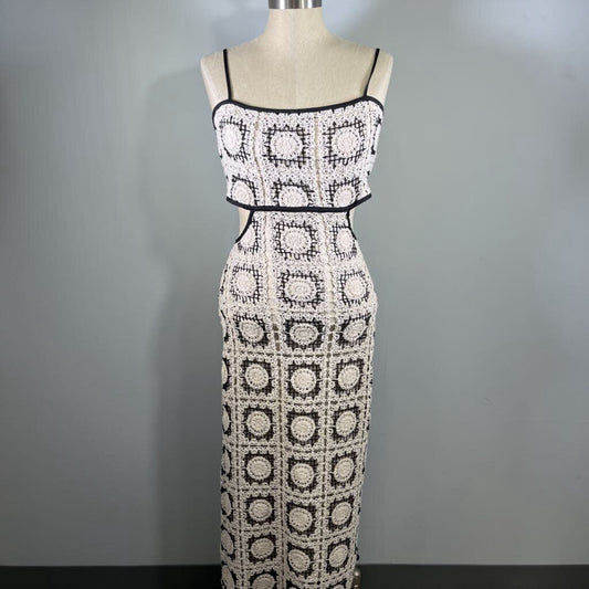 Fore Crochet Maxi Dress