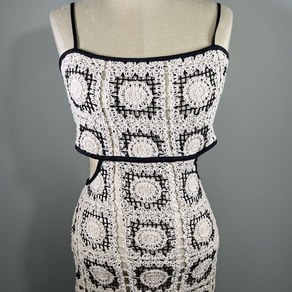 Fore Crochet Maxi Dress