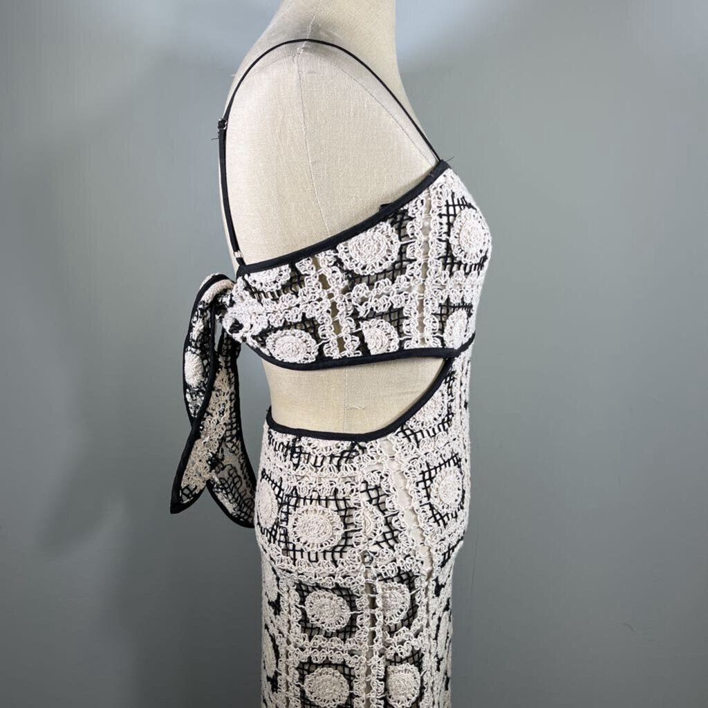 Fore Crochet Maxi Dress