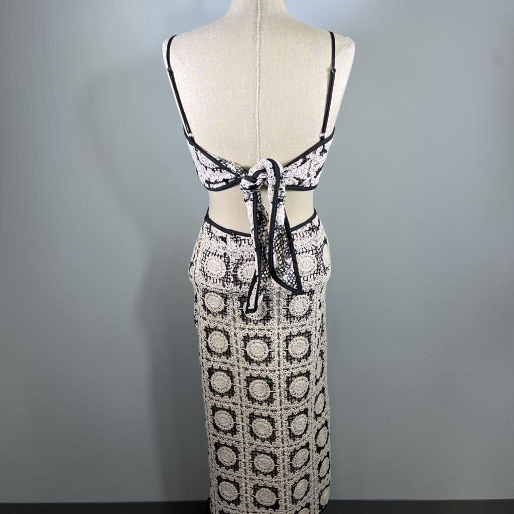 Fore Crochet Maxi Dress