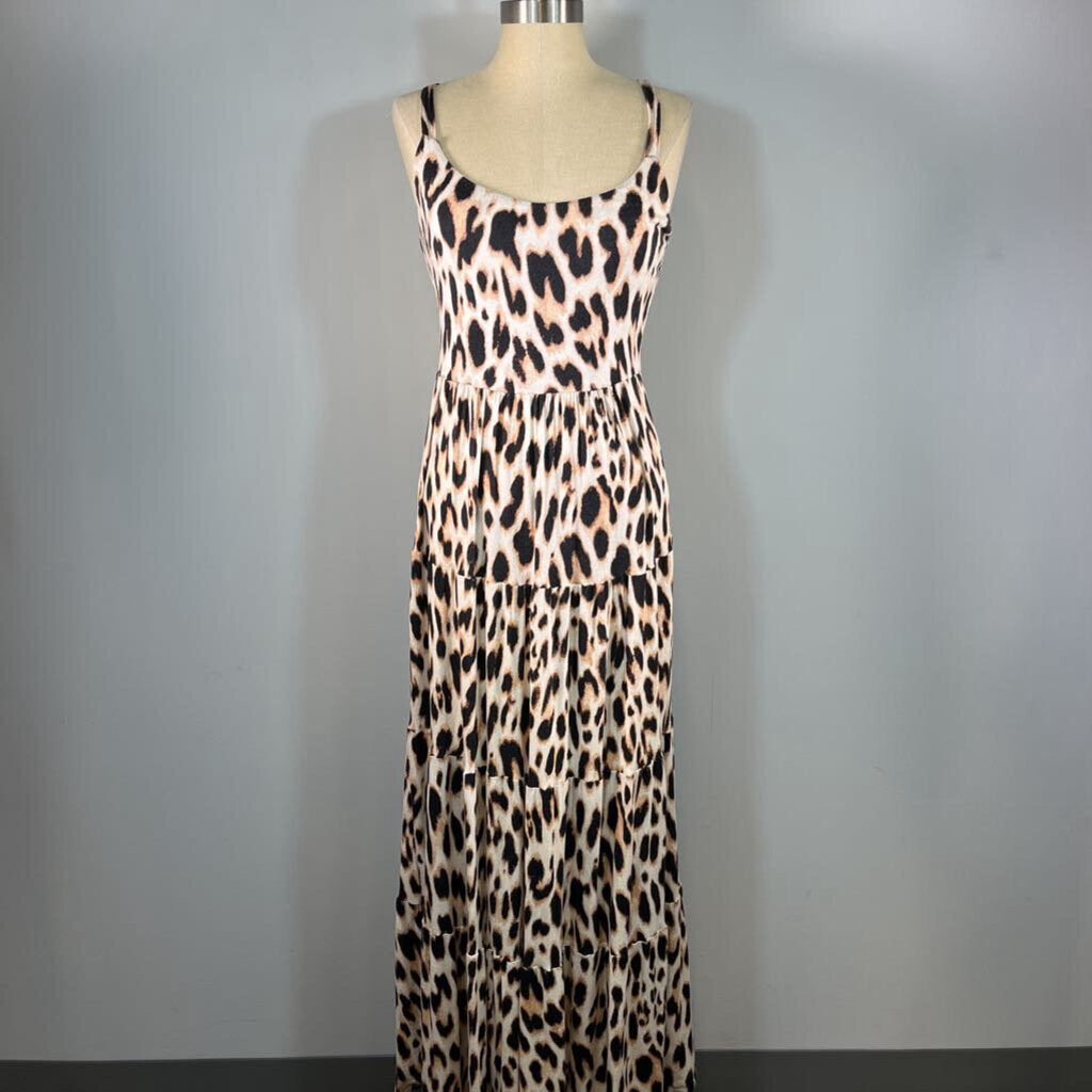 INC Slvls Animal Print Maxi Dress