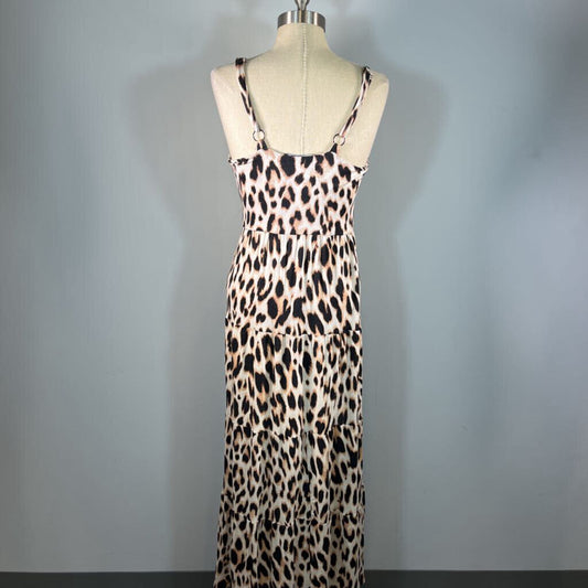 INC Slvls Animal Print Maxi Dress