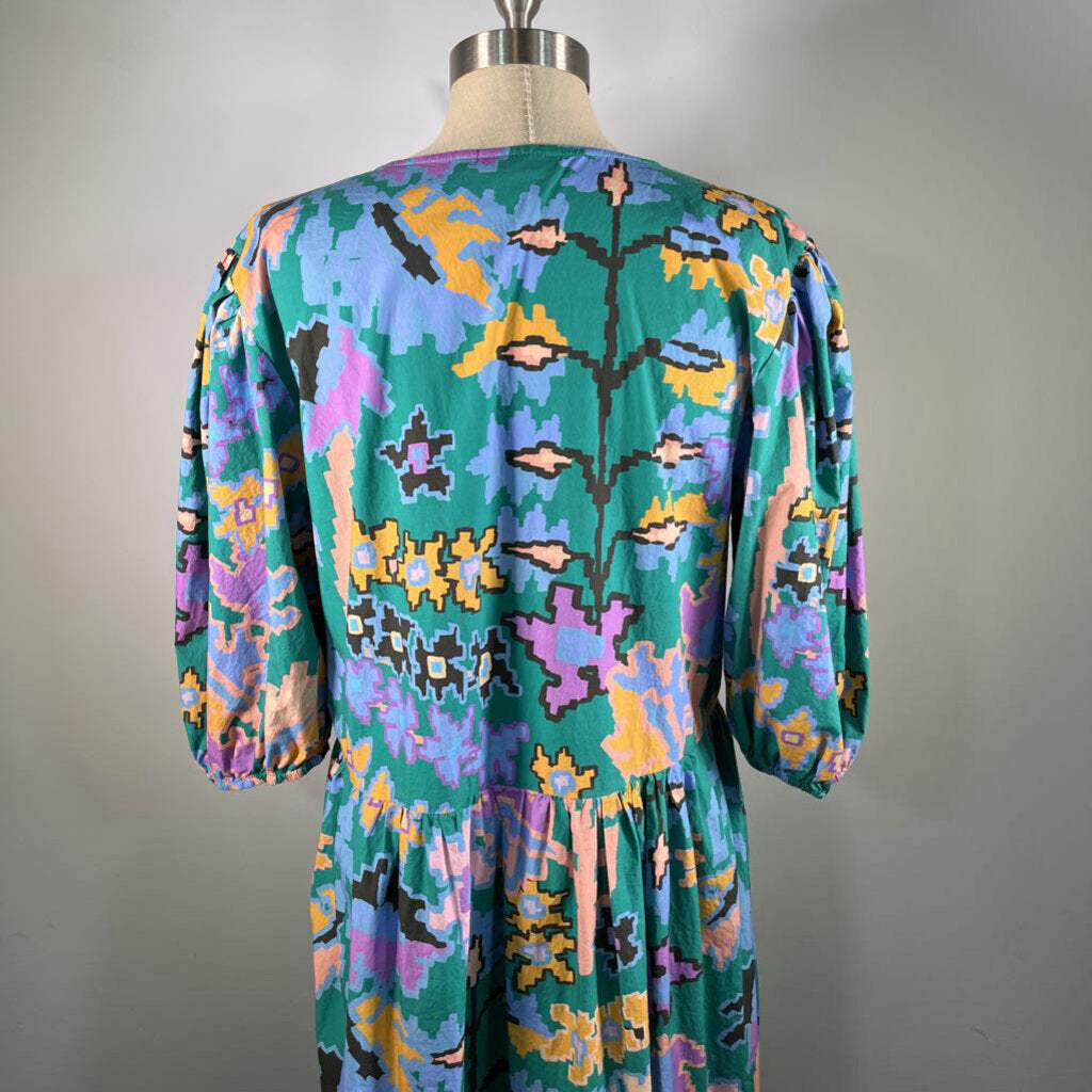 Oliphant 3/4 Slv Maxi Dress