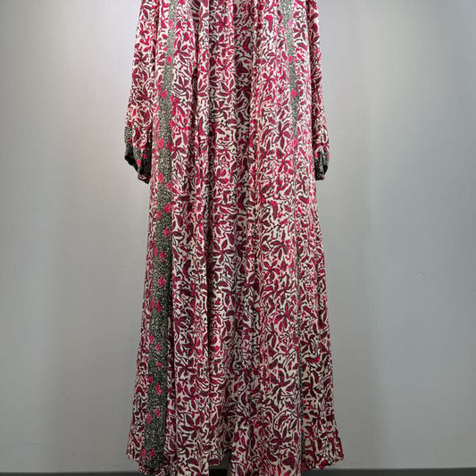 Natalie Martin L/s Silk Maxi Dress