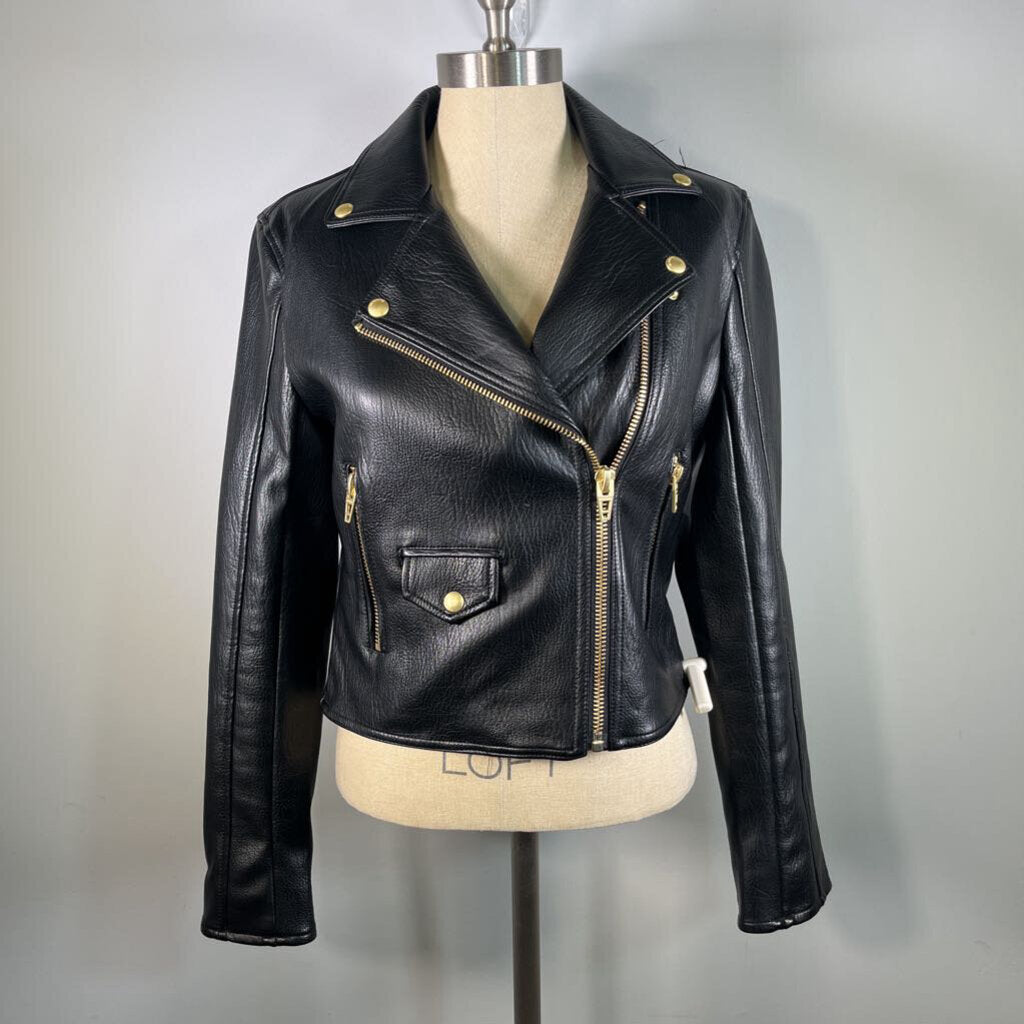 Blank NYC Faux Leather Moto Jacket