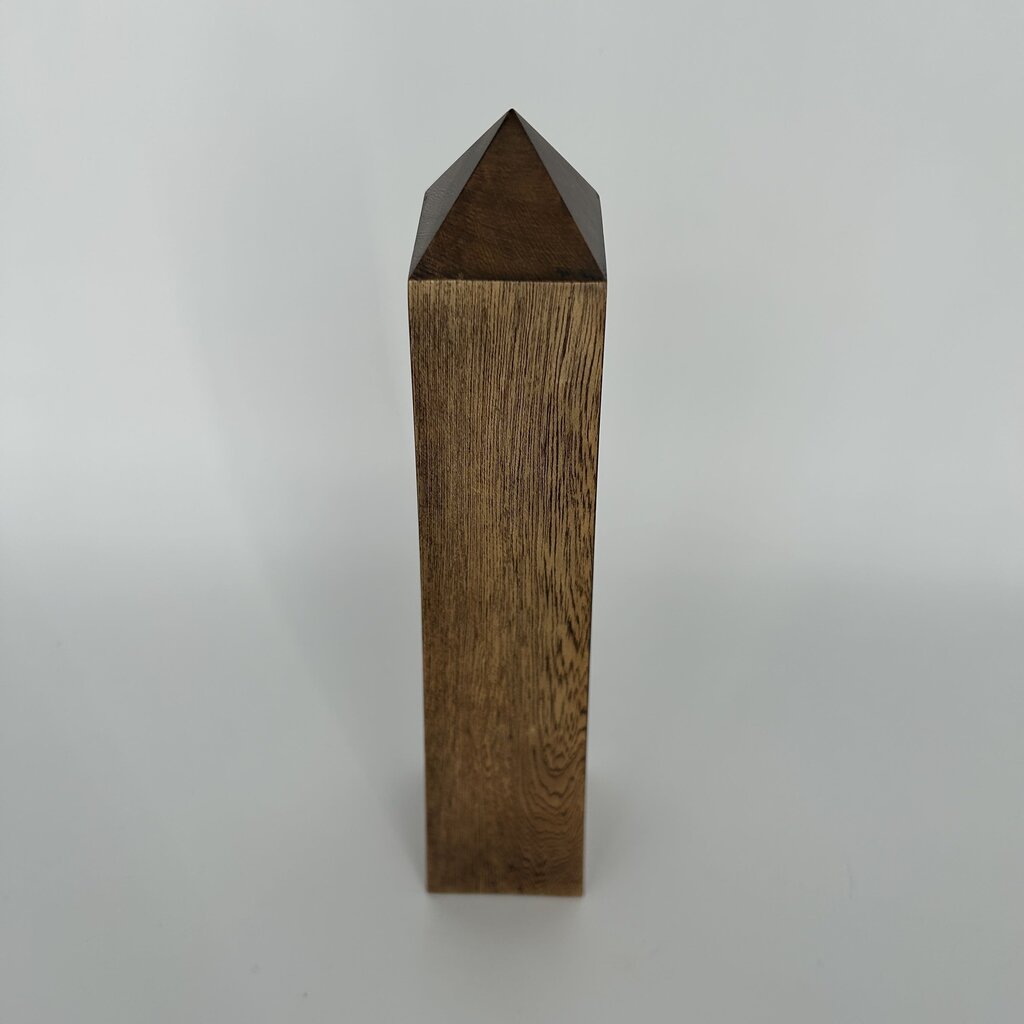 Wooden Obelisk Clock