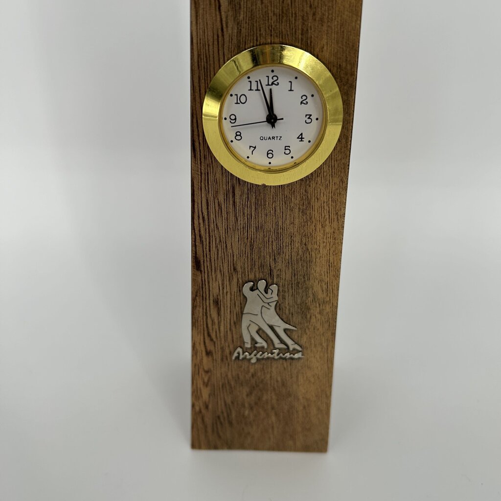 Wooden Obelisk Clock