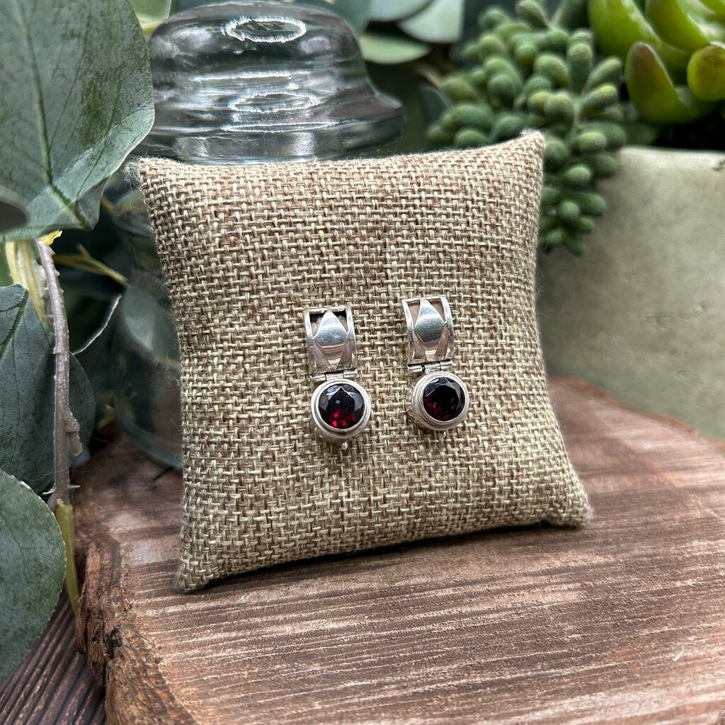 Lori Bonn Garnet Earrings