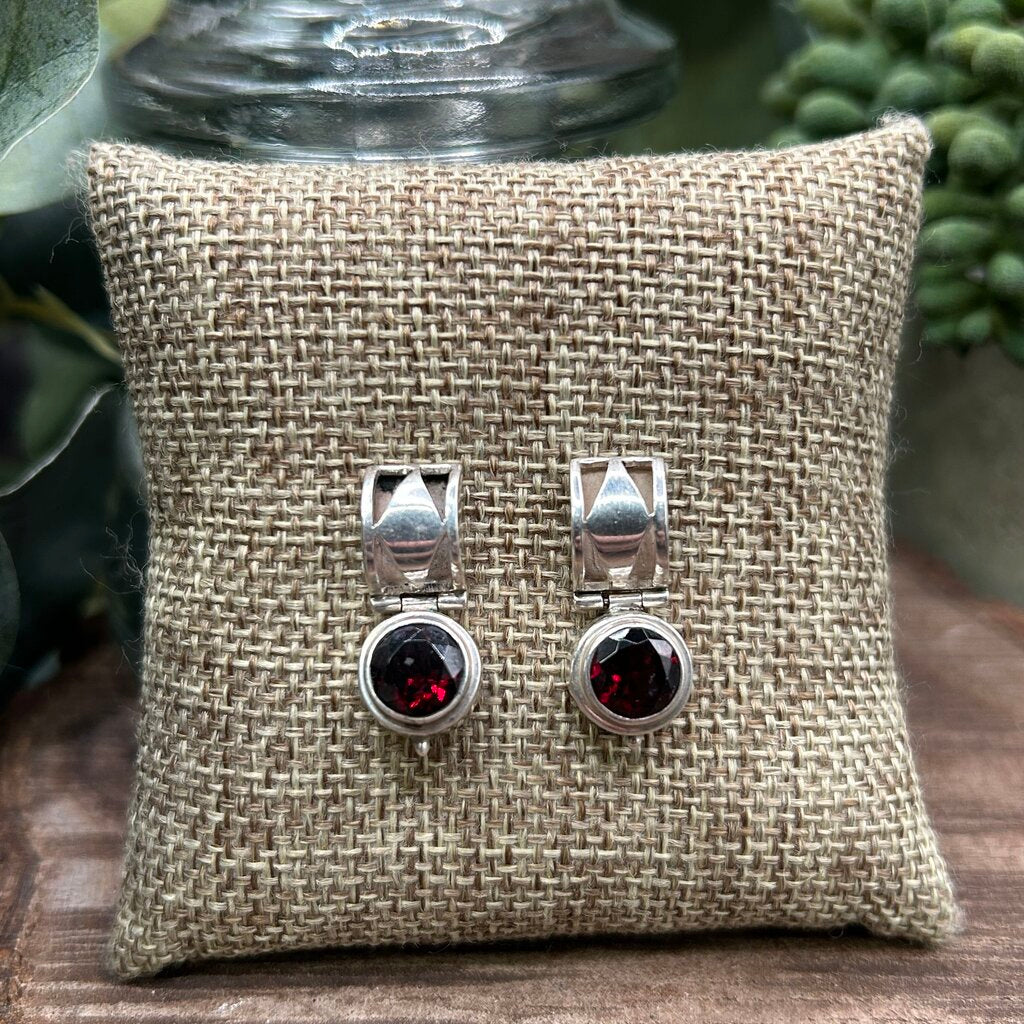 Lori Bonn Garnet Earrings