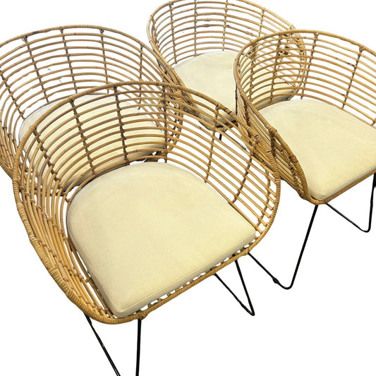 Rattan Dining Chair Set