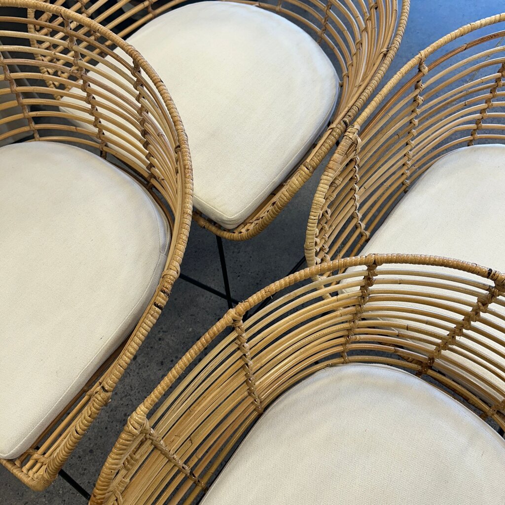 Rattan Dining Chair Set