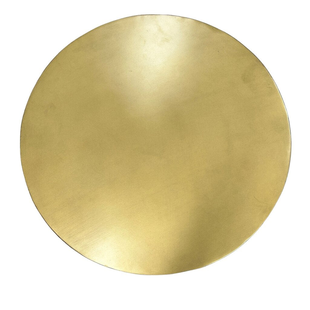 Antique Brass Side Table