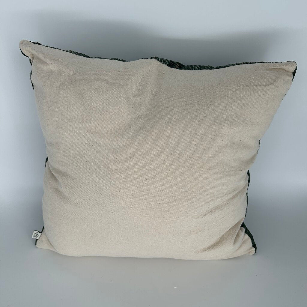 Ribbed Plaid Pillow