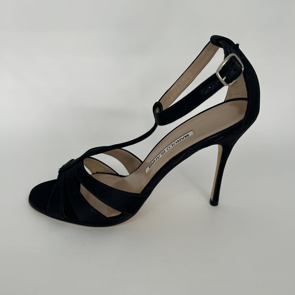 Manolo Blahnik Satin Heels