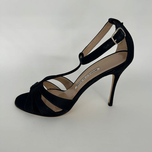 Manolo Blahnik Satin Heels