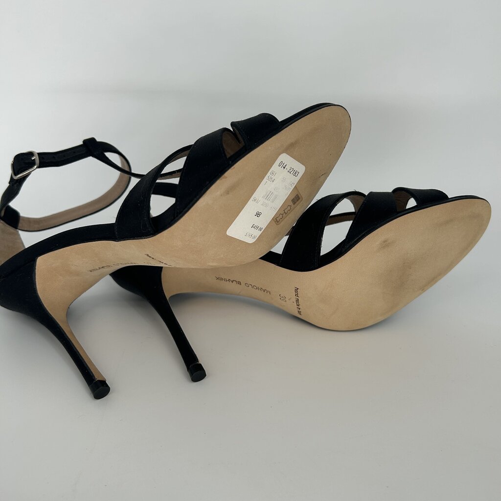 Manolo Blahnik Satin Heels