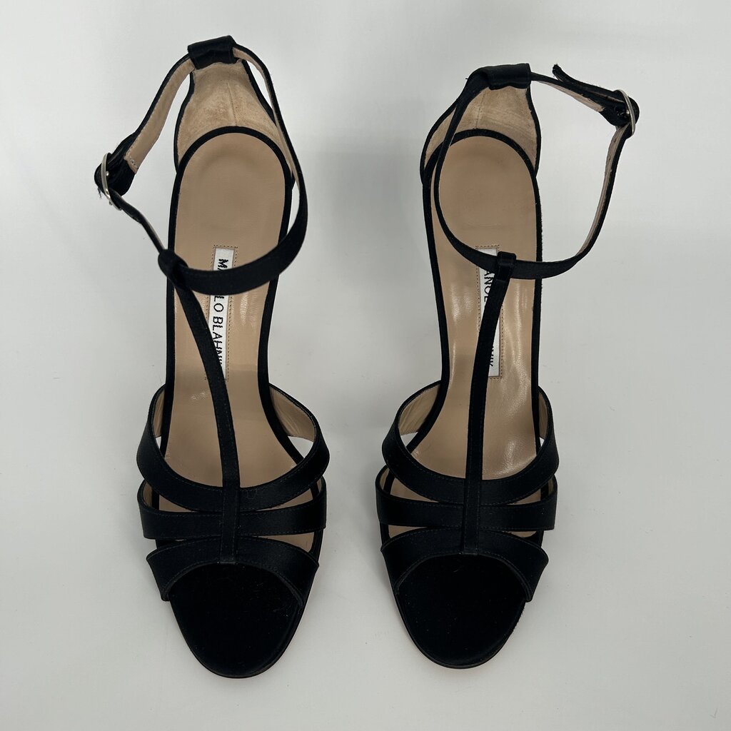 Manolo Blahnik Satin Heels