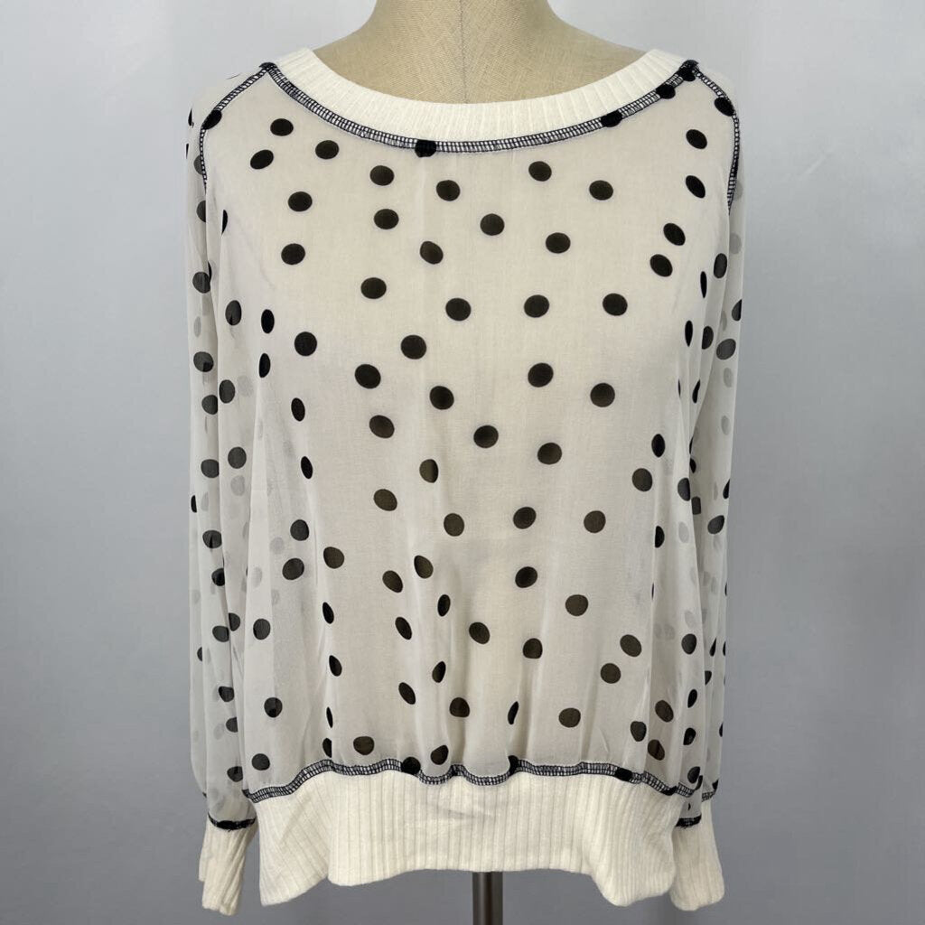 Olivia Moon L/S Sheer Shirt