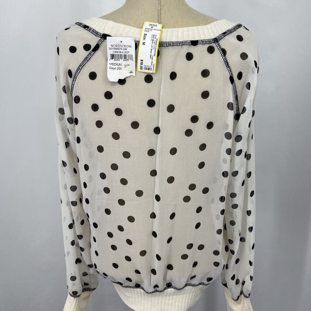 Olivia Moon L/S Sheer Shirt