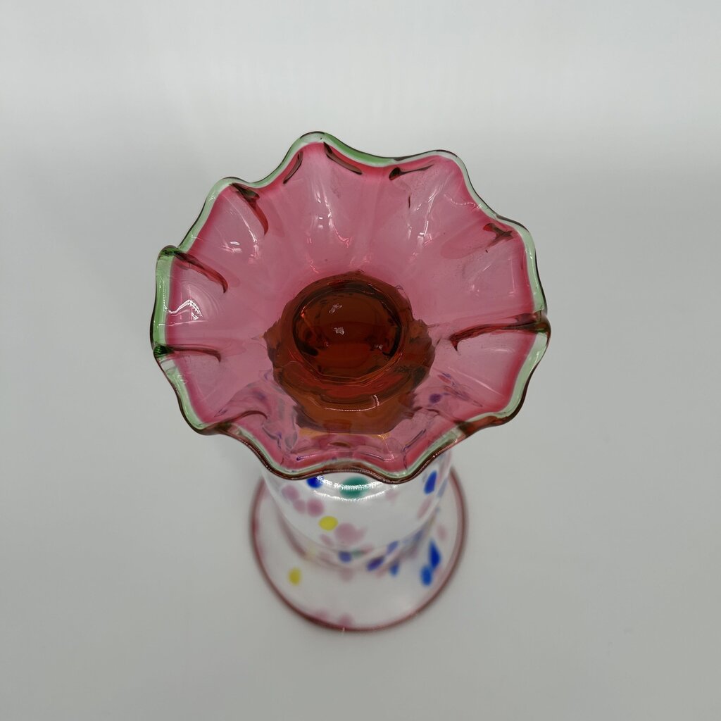 Molten Confetti Blown Glass Vase