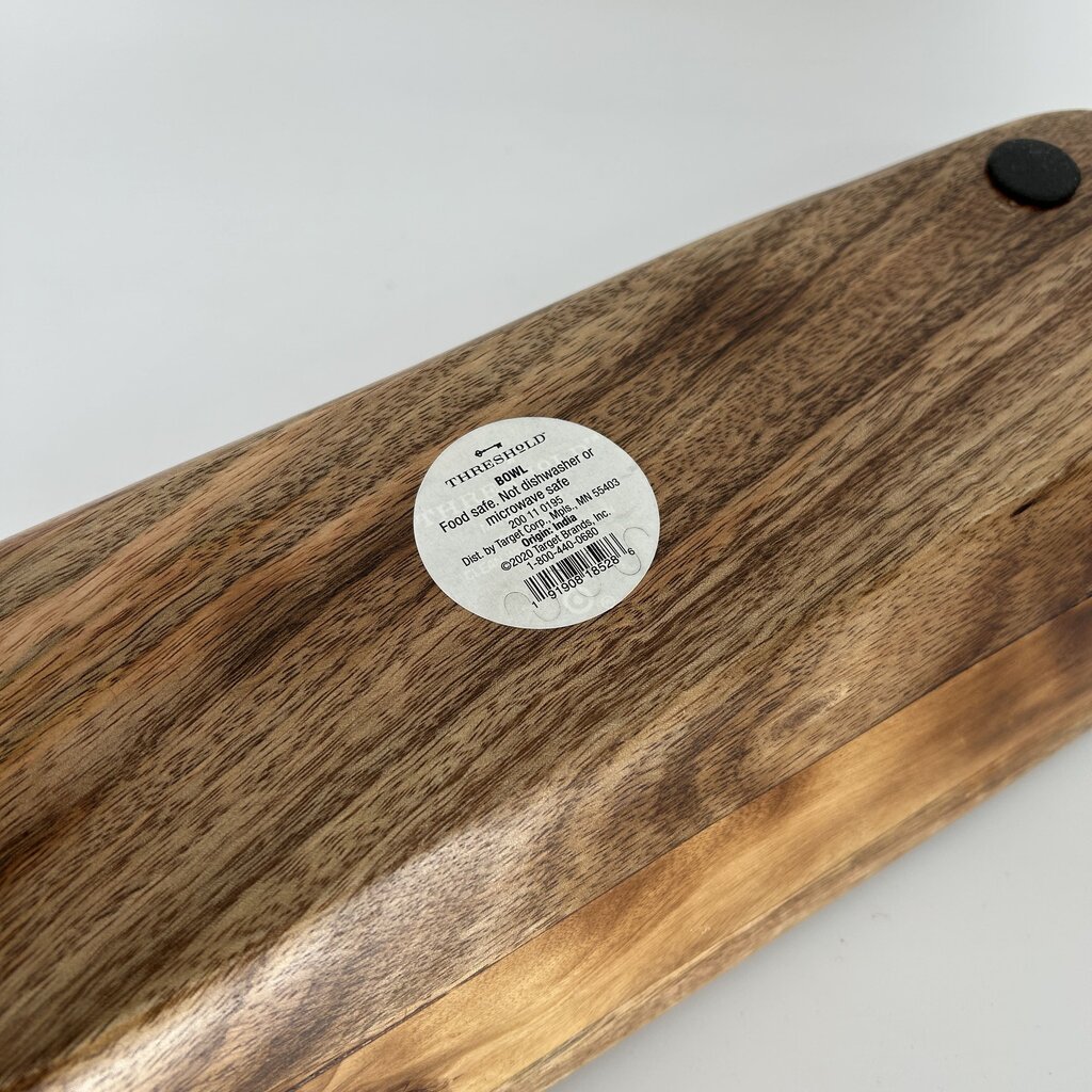 Carved Wood Bowl