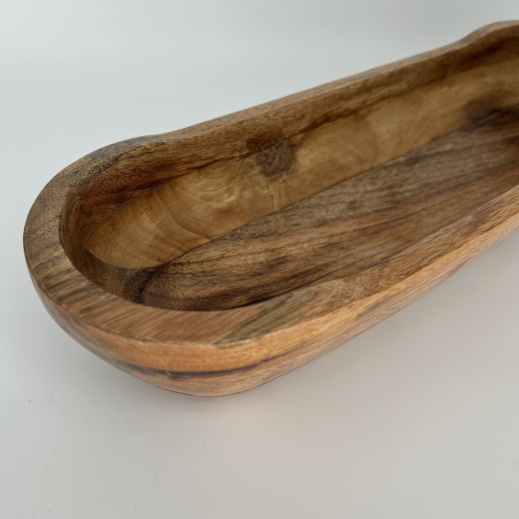 Carved Wood Bowl