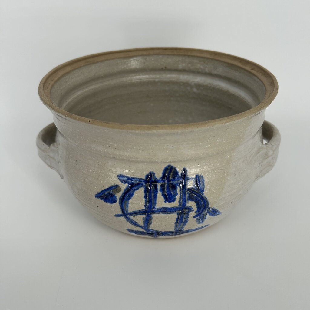 Hand Potted Handled Crock