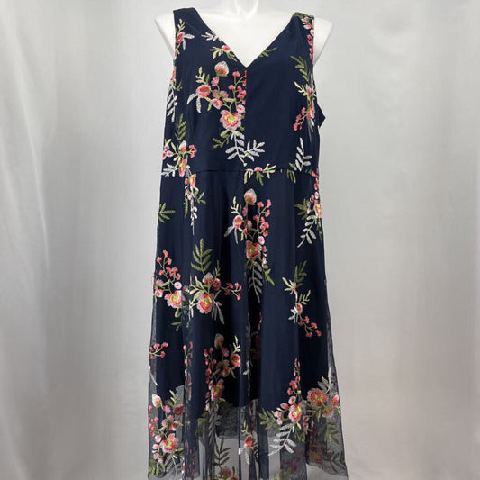 Vince Camuto Slvls Floral Dress