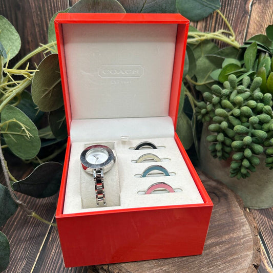 Coach Interchangeable Watch Set