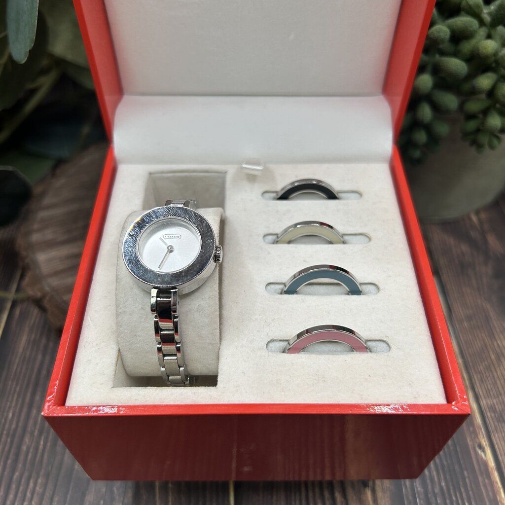 Coach Interchangeable Watch Set