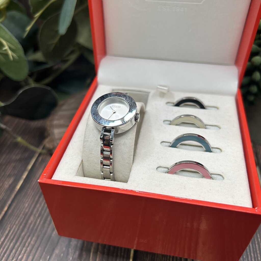 Coach Interchangeable Watch Set