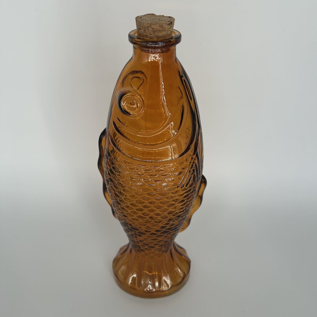 Glass Fish Bottle