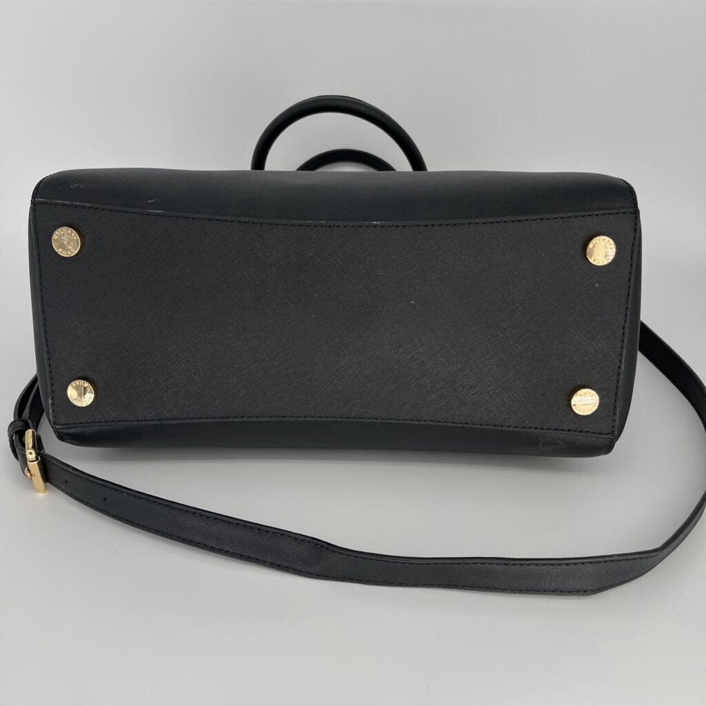 MK Ciara Leather Satchel