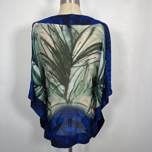 Desigual Floral Poncho