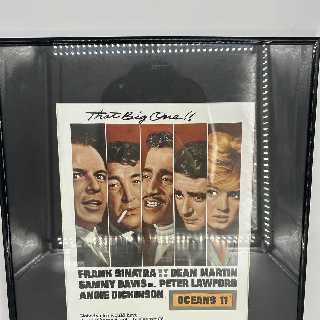 Framed Ocean's 11 Poster
