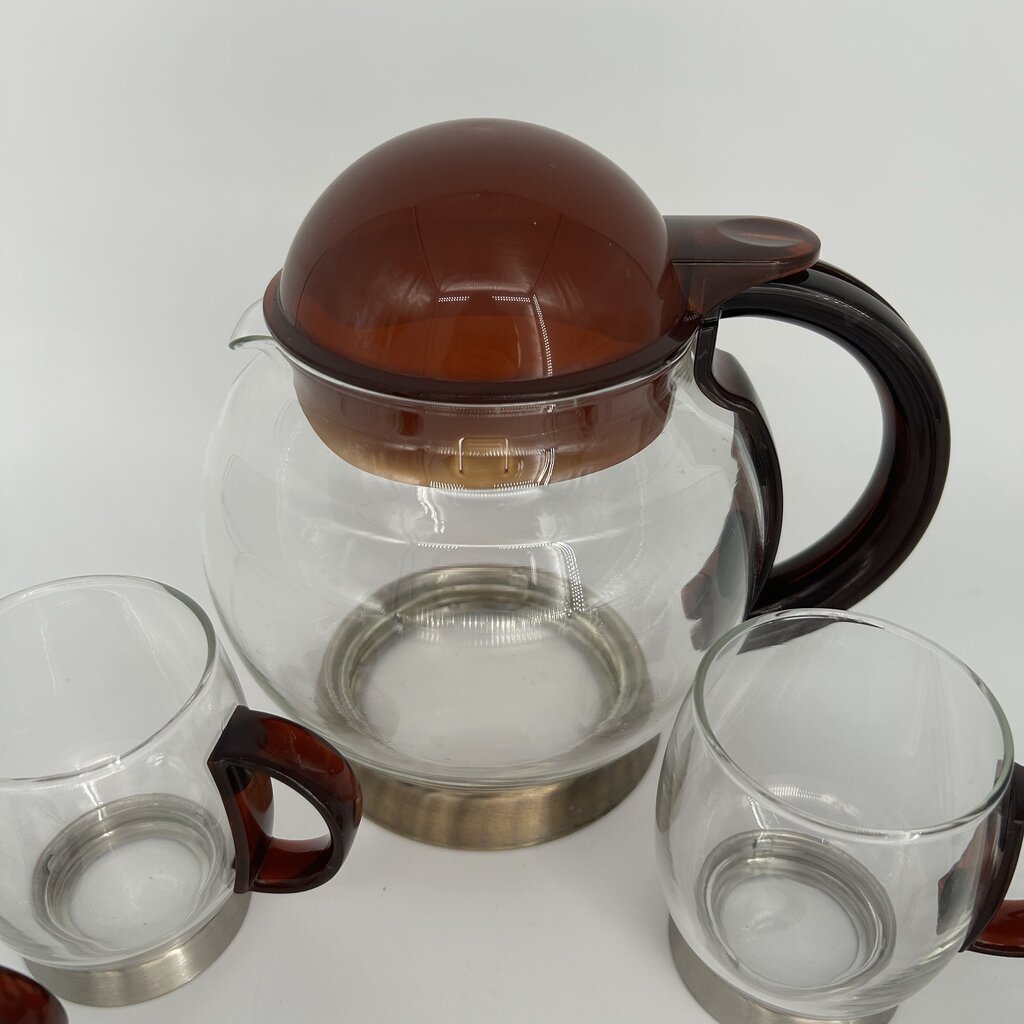 Glass Teapot Set