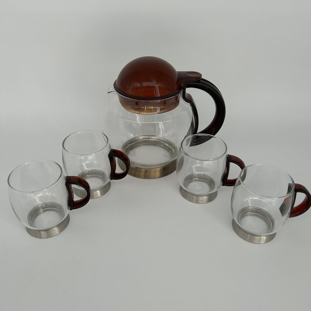 Glass Teapot Set