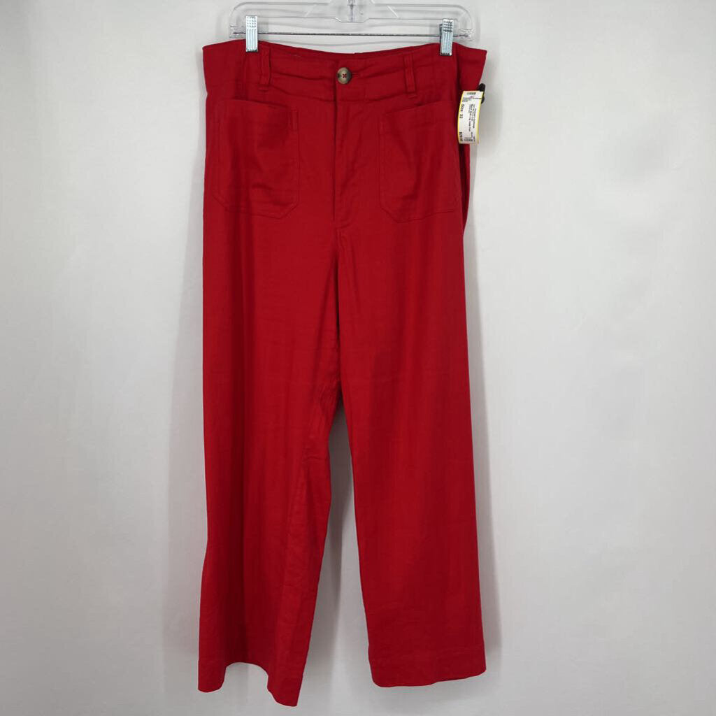 Maeve Wide Leg Ankle Pant