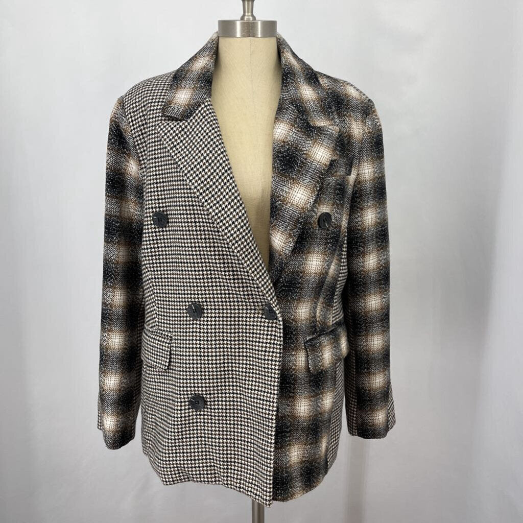Avec Les Filles Houndstooth Blazer