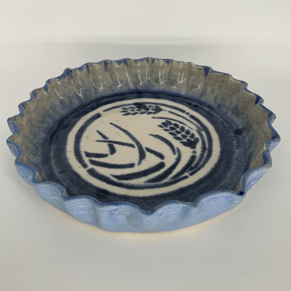 Hand Potted Pie Plate
