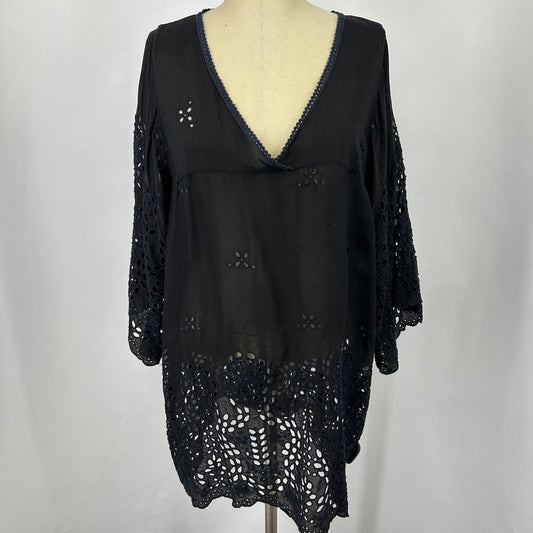 Johnny Was S/s Tunic