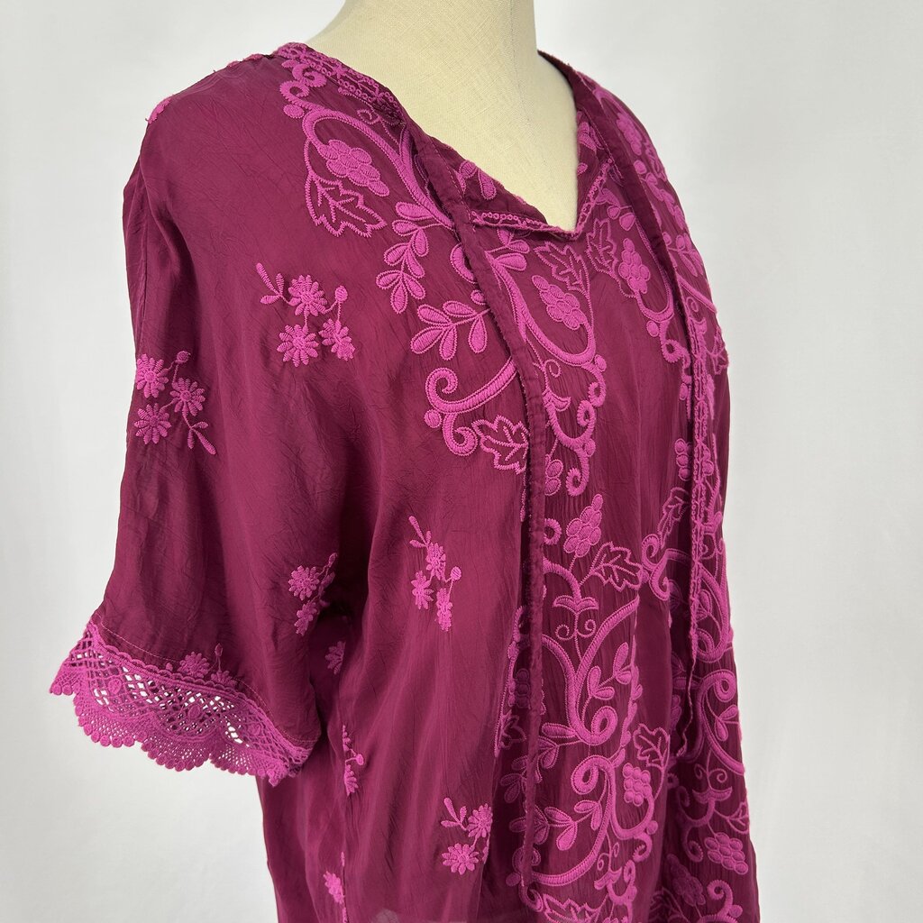 Johnny Was S/s Tunic