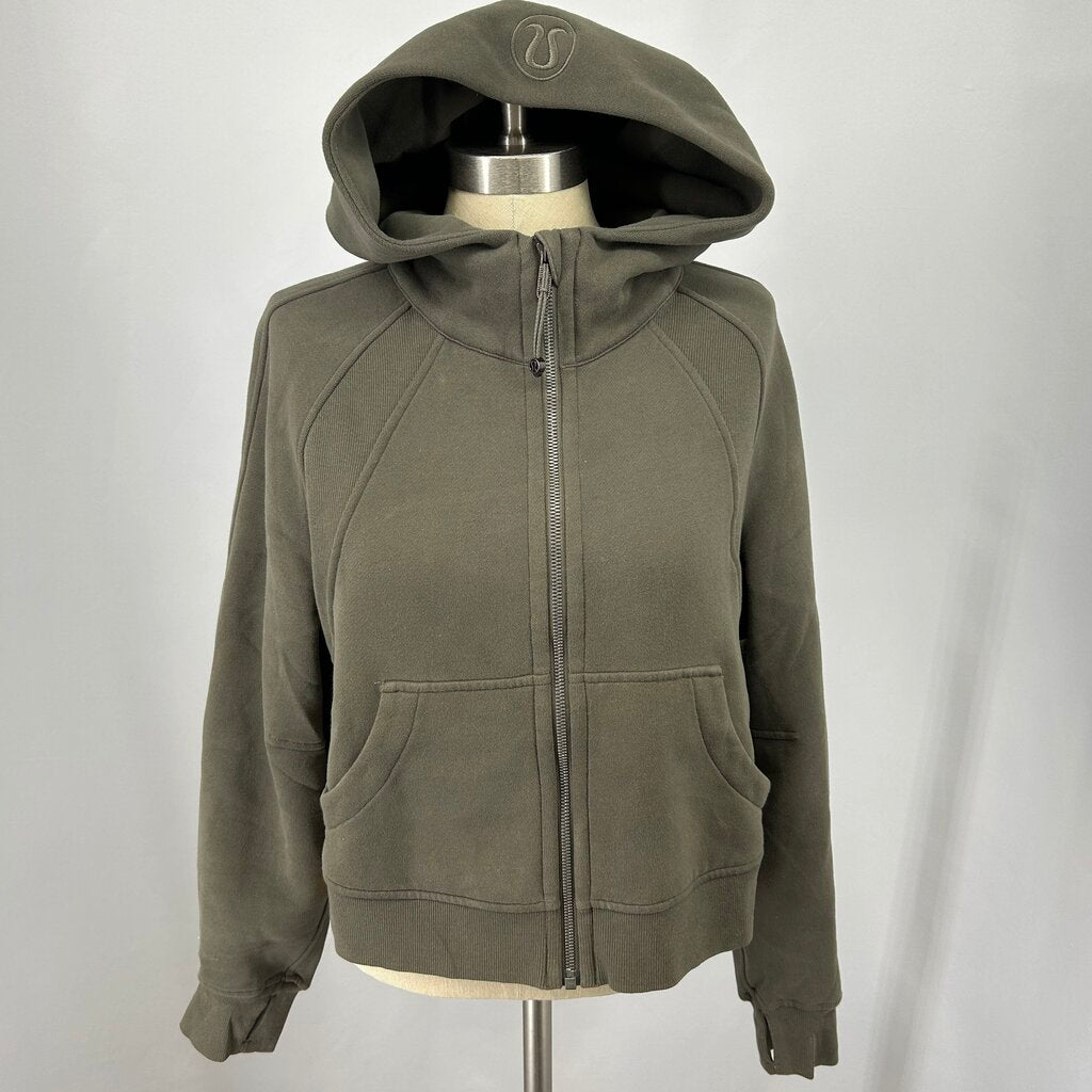 Lululemon Zip Crop Sweatshirt