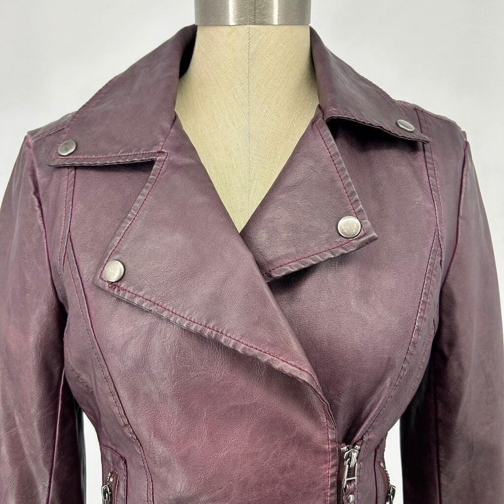 Max Studio Faux Leather Jacket