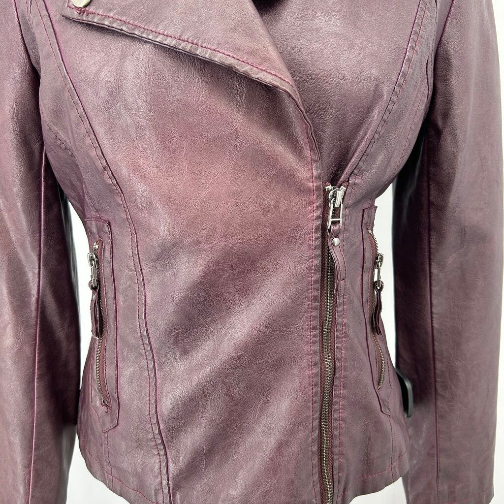 Max Studio Faux Leather Jacket