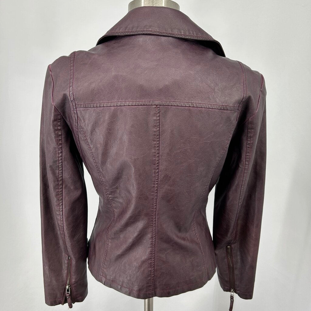 Max Studio Faux Leather Jacket
