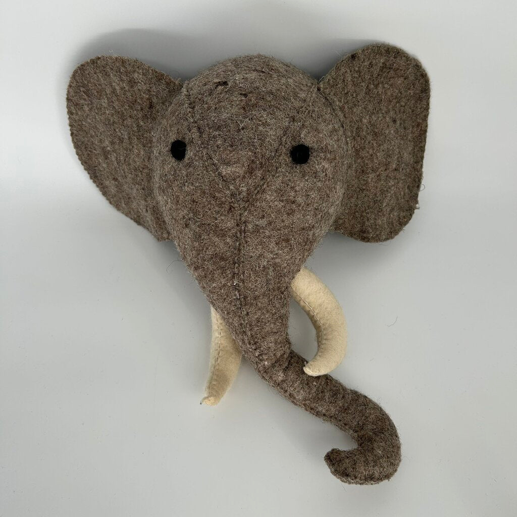 Elephant Bust Wall Hanging