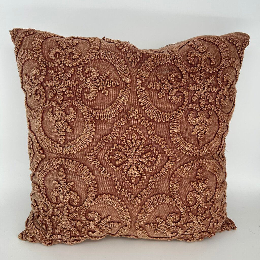 Ornate Embroidered Pillow