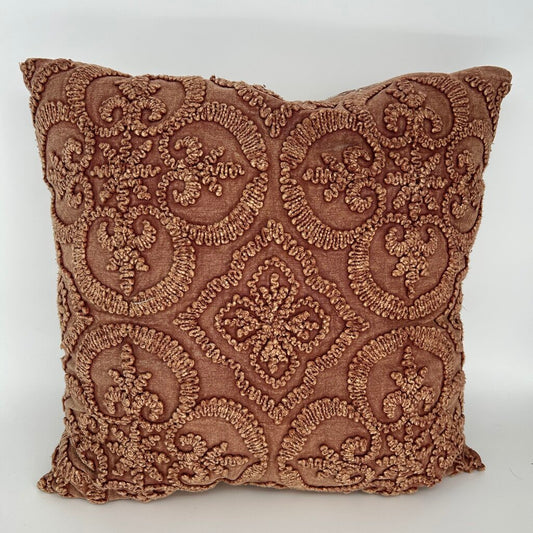 Ornate Embroidered Pillow
