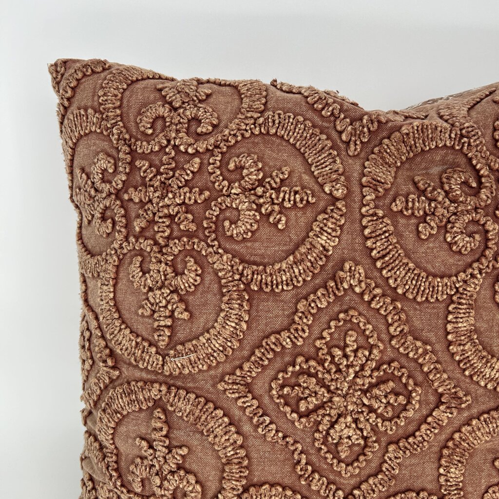 Ornate Embroidered Pillow